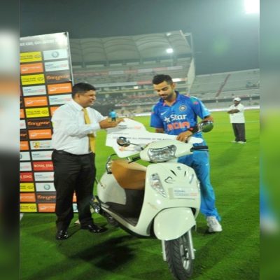 Suzuki Lets, India-West Indies-Sri Lanka Series, Delhi
